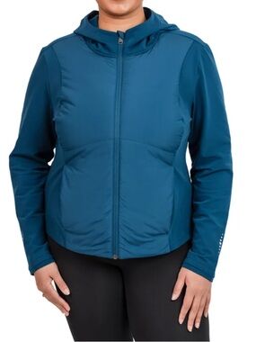 Tuff Athletics Fleece Lined Jacket Blue Size XXL